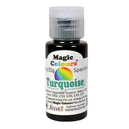 Magic Colours Spectral Mini Edible Gel Colours Turquoise