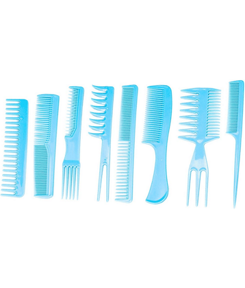 8 Pieces Hair Barber Combs for Hairdressing Stylists Professional Accessory