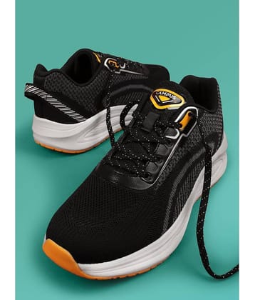 Campus PLUSH Black Men's Sports Running Shoes