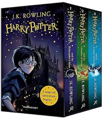 Harry Potter 1–3 Box Set: A Magical Adventure Begins (Set of 3 Books) Paperback – 31 October 2019