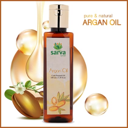 Argan Oil for Natural Hair Shine & Strength| Revitalize Hair | 100% Pure Cold Pressed Oil | Reduce Split ends |-100ml