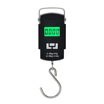 Portable Digital Luggage Weighing Scale 50kg/110lb, Electronic Handheld Travel Weight Machine with LED Display, Kg/Lb Unit Conversion, Compact Suitcase & Baggage Weight Checker for Home & Travel Pack of 1 (Battery Operated | Battery Not Included) Portable Digital Luggage Weighing Scale 50kg/110lb, Electronic Handheld Travel Weight Machine with LED Display, Kg/Lb Unit Conversion, Compact Suitcase & Baggage Weight Checker for Home & Travel Pack of 1 (Battery Operated | Battery Not Included)