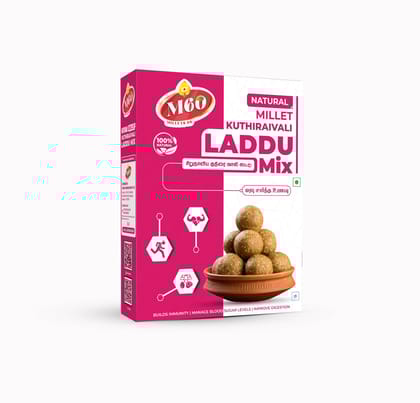 Natural Millet Kuthiraivali Laddu Mix 400 Gms