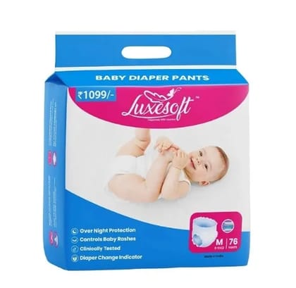 Luxesoft Baby Diaper M 76