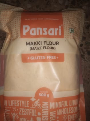 Pansari Makki flour + gluten free + 500 g 