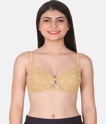 LACYLUXE Net Lightly Padded Women's T-Shirt Bra ( Black )