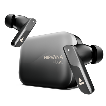 boAt Nirvana X TWS | Wireless Earbuds with Knowles dual drivers, Hi-Res Audio LDAC, 40 Hours Playback, boAt Hi-Fi Sound, ENx™ Technology, Dual Pairing boAt Nirvana X TWS | Wireless Earbuds with Knowles dual drivers, Hi-Res Audio LDAC, 40 Hours Playback, 