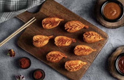 Peri Peri Fried Chicken Wheat Momos