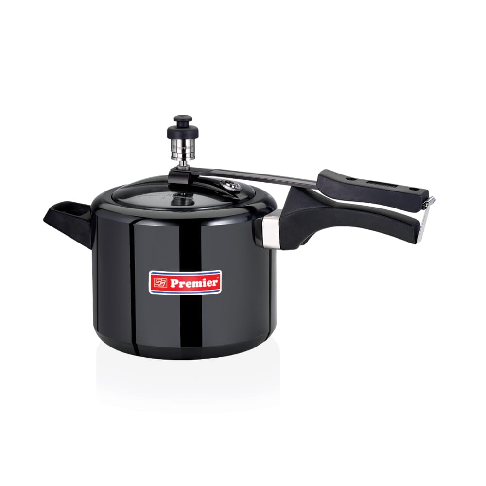 Premier Trendy Black Inner Lid Induction Bottom Pressure Cooker - 3 Ltr