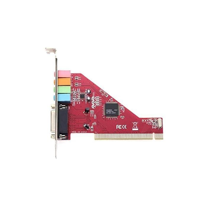 PCI-E 4 Channel 3.1 & 5.1 3D - Internal PCI Sound card for Desktop PC for WIN98/ME/2000/WIN XP