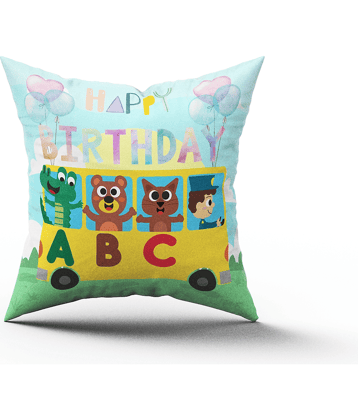 Ros - Multicolor Polyester Gifting Printed Cushion