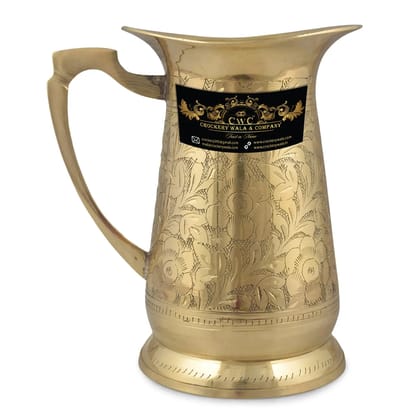 Crockery Wala And Company Brass Jug Brass Royal Mughlai Design