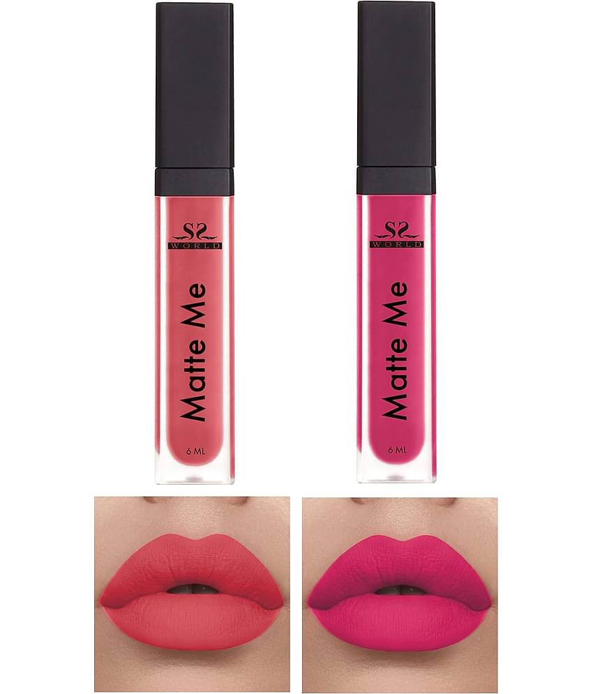 ssworld Cherry Matte Lipstick 8