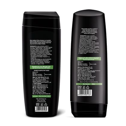Nisha Shampoo and Conditioner Combo Pack 180ml, Avocado & Brahmi Shampoo Conditioner for Strong Beautiful Hair