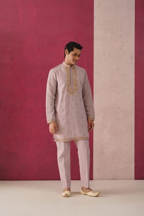 Vrisheya- Embroidered Short Kurta-XS/34