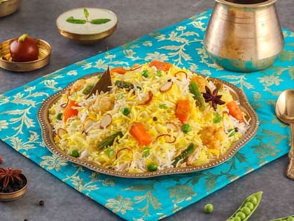 Subz-e-Biryani (Dum Veg Biryani - Serves 1) Subz-e-Biryani (Dum Veg Biryani - Serves 1)