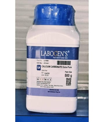 LABOGENS CALCIUM CAR-BONATE FINE POWDER 500GM