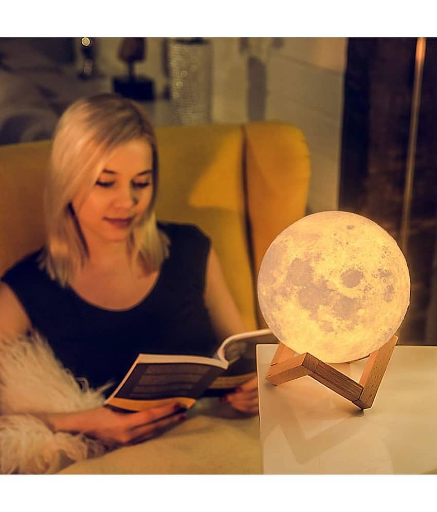 ZESTRUM Multicolor Bedside Table Lamp ( Pack of 1 )