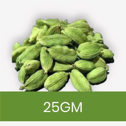 VELDODE HARI ELAICHI 25GM