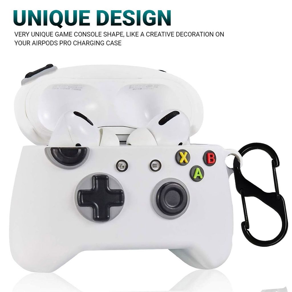 LIRAMARK Cute Cartoon Design Case Cover for Airpods Pro 2 Case (2023/2022), Designer AirPods Pro 2nd Generation Cover (Gaming Remote)