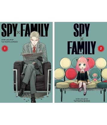 Combo Books Of Spy X Family Vol 1 & Vol 2