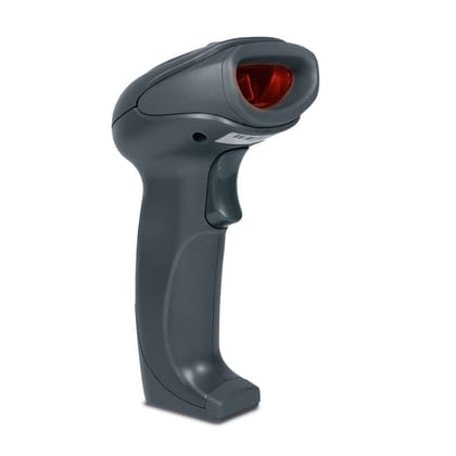 iBall WBS-650MV 2.4GHZ Wireless High-Speed 1D Barcode Scanner Reader, Plug-and-Play, High-Capacity Rechargeable Battery