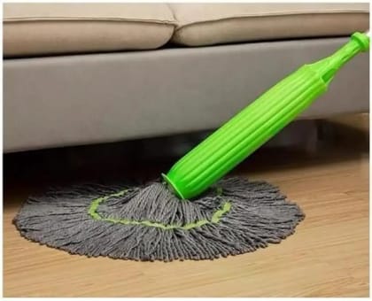 Self-Twisting Water Rotating Mop – Microfiber Cleaning Mop with 360° Rotation