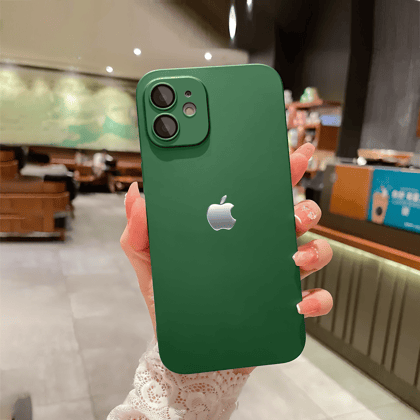 iPhone 11 Solid Matte Finish Case-Green