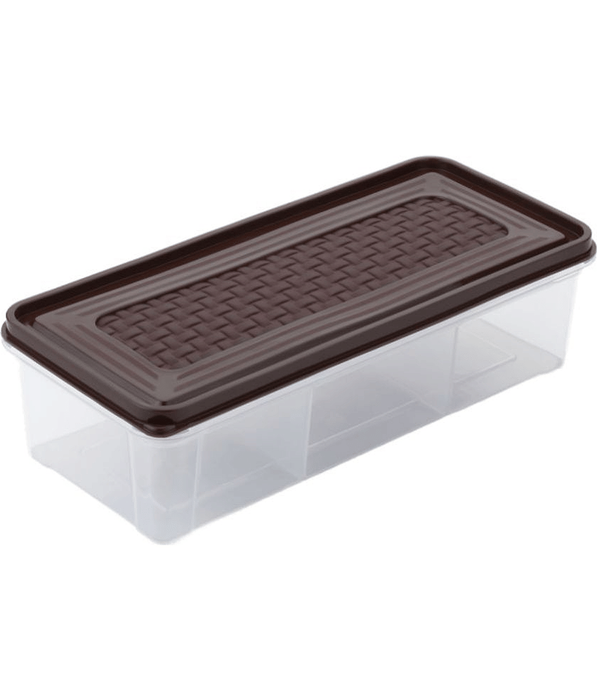 Analog kitchenware - Spice/Pickle/Dal PET Brown Spice Container ( Set of 1 )