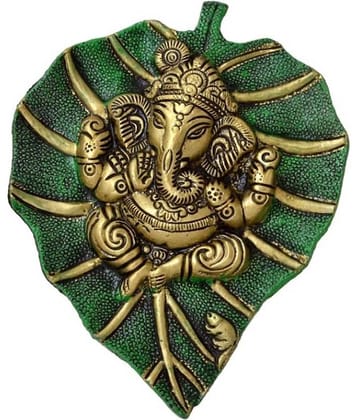 Spherulemuster - Patta Ganesh 19 cm ( Pack of 1 )