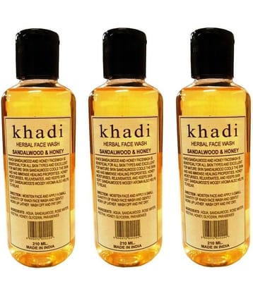 Khadi herbal Sandalwood & Honey Face Wash 210ml
