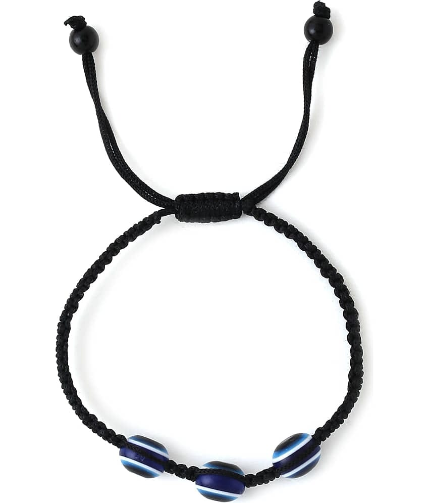 VIRAASI - Black Bracelet ( Pack of 1 )