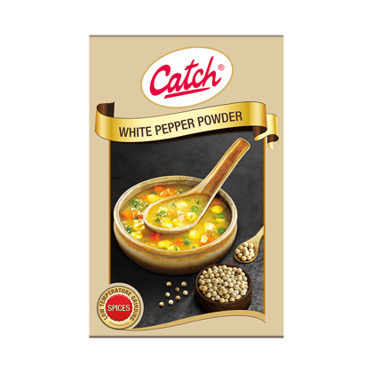 Catch Straight Premium BIB || White Pepper Powder || 100 Grams Catch Straight Premium BIB || White Pepper Powder || 100 Grams