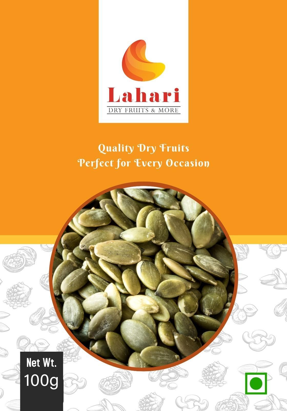 PUMPKIN SEEDS (GREEN) 100G