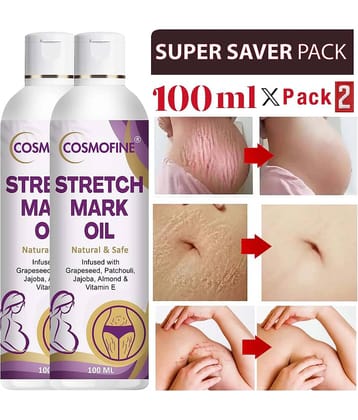 COSMOFINE Skin smoothening Oil Aromatic ( 200 mL ) Pack of 2