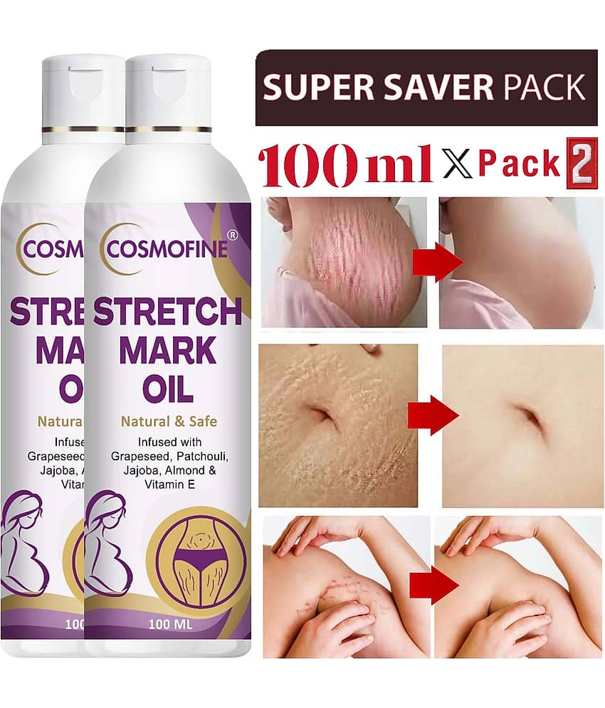 COSMOFINE Skin smoothening Oil Aromatic ( 200 mL ) Pack of 2