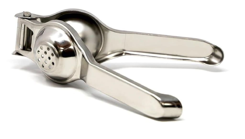 VillWin Lemon Squeezer with Bottle Opener Food Grade Stainless Steel, Set of 1, Silver