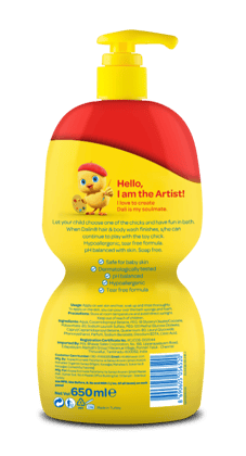 dalin Hair & Body Wash - 650 ML