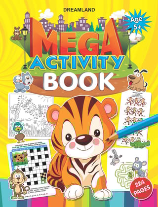 Mega Activity Book [Paperback] Dreamland Publications