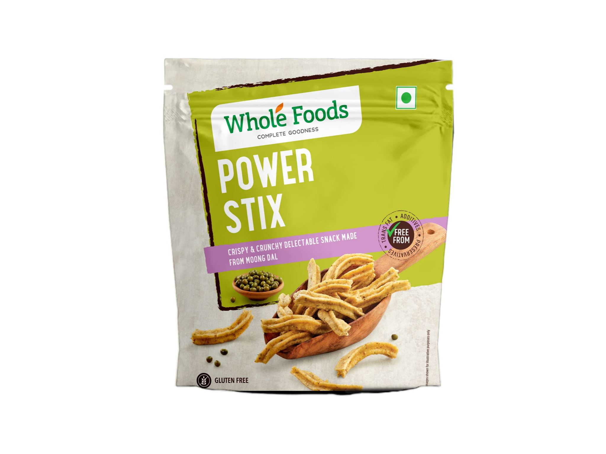 Whole Foods Crispy & Crunchy Delectable | Power Stix | 80G