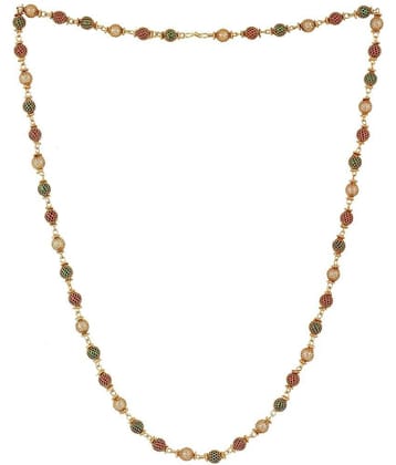FASHION FRILL Gold Plated Chain ( Set of 1 )