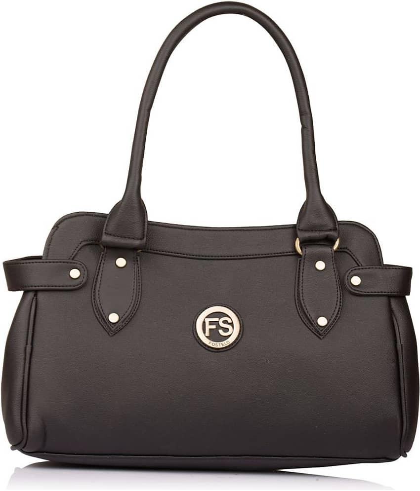 Fostelo Shoulder Bag P.U. Set of 1 ( Black )