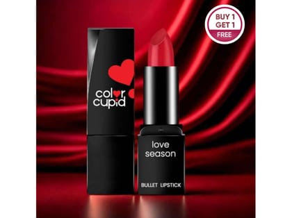 BUY 1 GET 1 - Color Cupid Love Season Velvety Bullet Lipstick - Sunset Crimson - 4.1 g