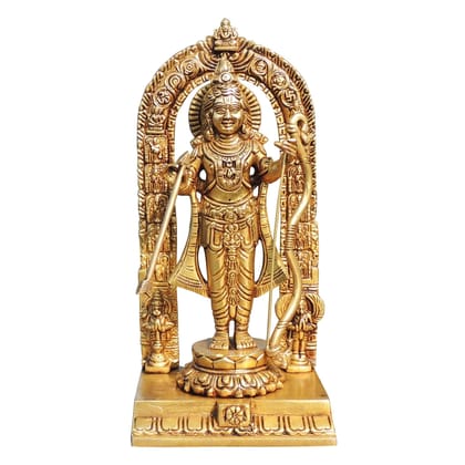 Brass Showpiece Ramlala God Idol Statue (BSMAS1717 H)