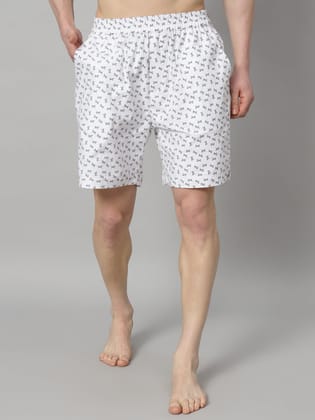 Pure Cotton Printed Mens Boxer (OTLMB01)-S