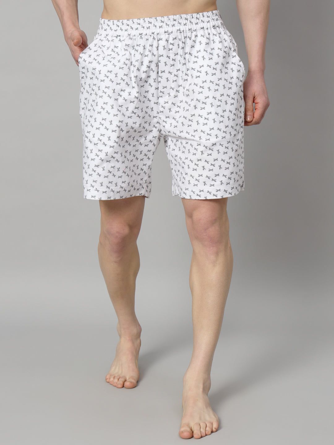 Pure Cotton Printed Mens Boxer (OTLMB01)-S
