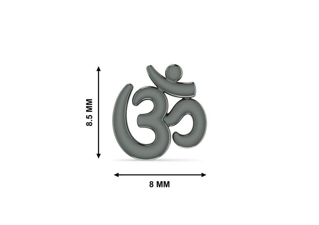 Classic Om Ear Stud For Men (1 Pc Only)