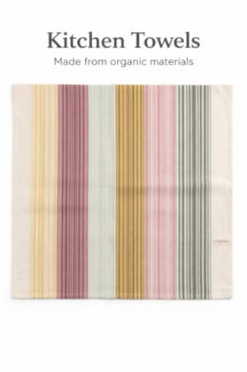 Hand weave Cotton Kitchen Tea Towel