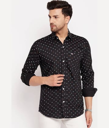 First Krush - Black Linen Slim Fit Men's Formal Shirt ( Pack of 1 )