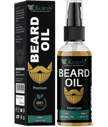 KURAIY Beard Growth Essential Oil For Men Beard Care Hair Growth Nourishing Beard Care